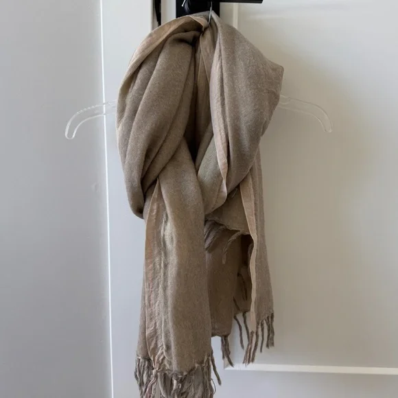 AllSaints Spitalfields Wool Wrap Scarf, NWOT - Picture 3 of 5